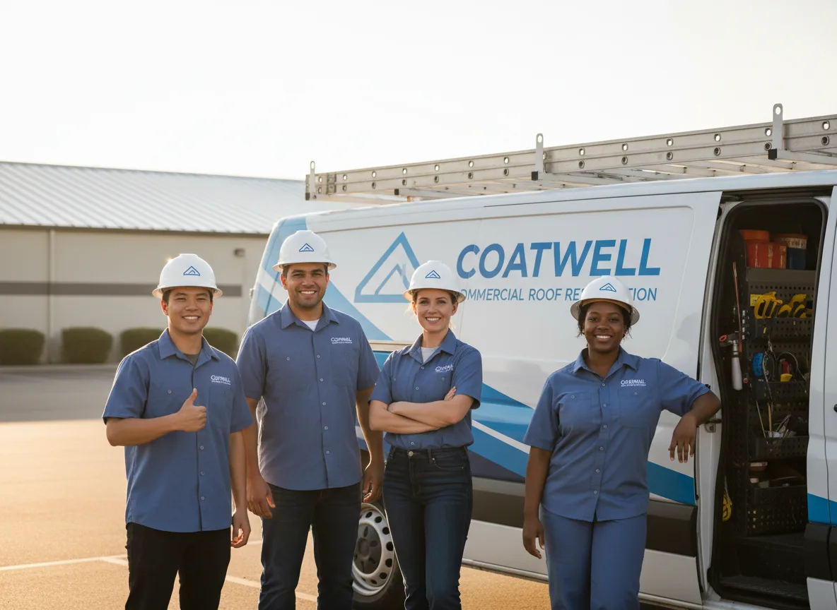Commercial roof coating company in Moravia, NY